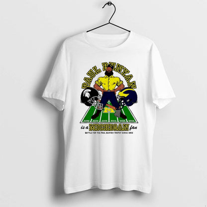 Michigan Wolverines Paul Bunyan Is Michigan Michigan State Spartans T