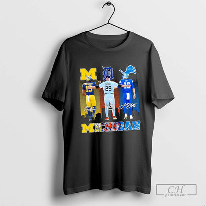 Michigan Sports Michigan Wolverines X Detroit Lions X Detroit Tigers