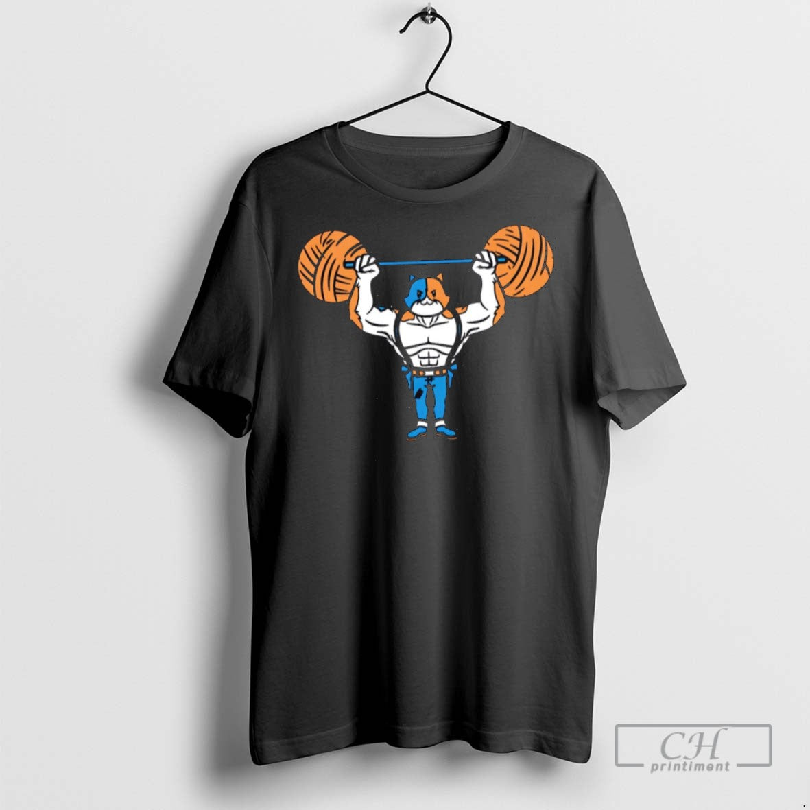 Midland Strength Meowscles Performance T Shirts Shirt Vintage Fashion