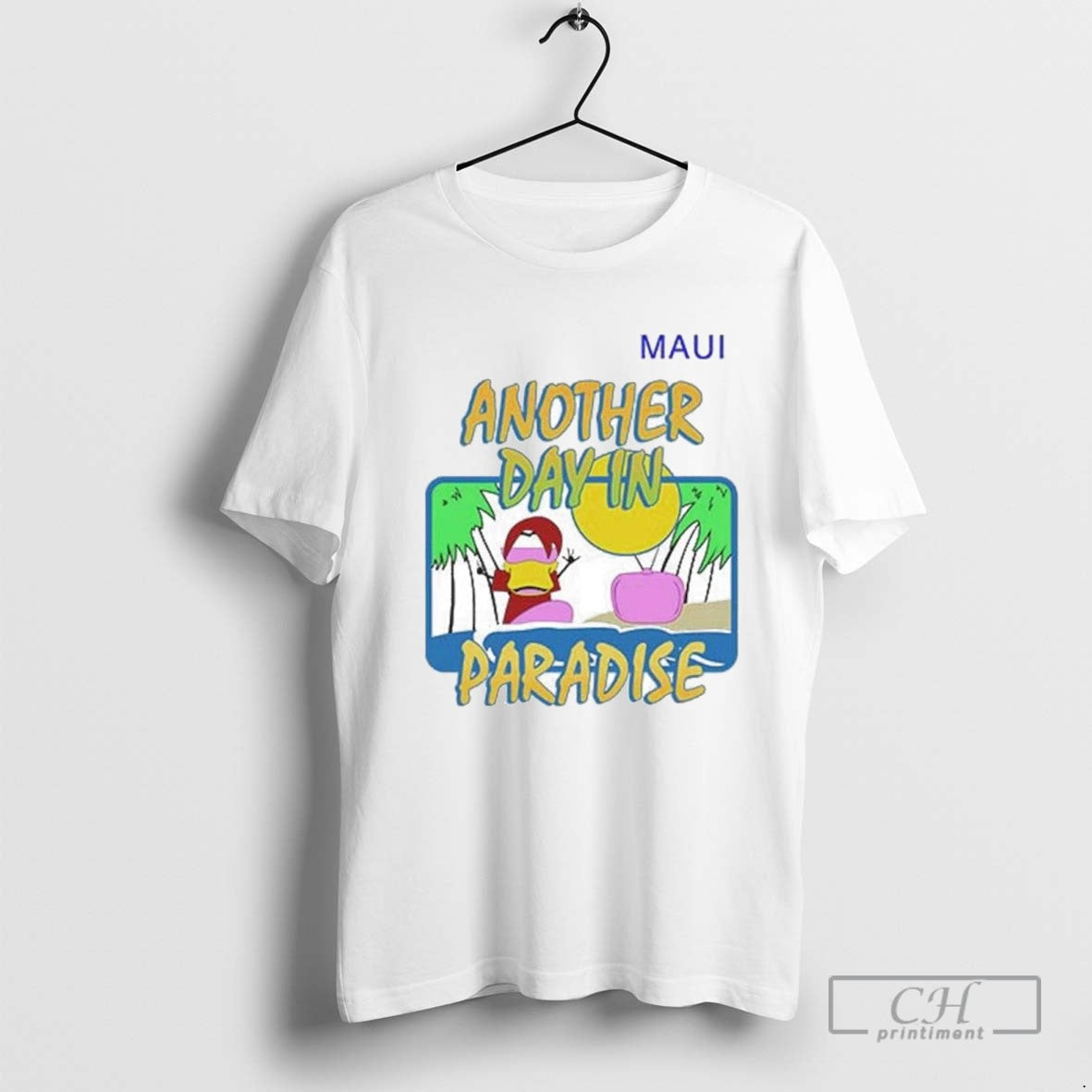 Mike Butters Pepsiman Wearing Another Day Paradise TShirt Retro Outfit