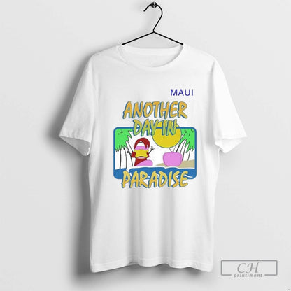 Mike Butters Pepsiman Wearing Another Day Paradise TShirt Retro Outfit