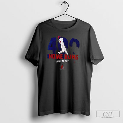 Mike Trout Los Angeles Angels 400 Home Runs Tank Top Trendy Outfit