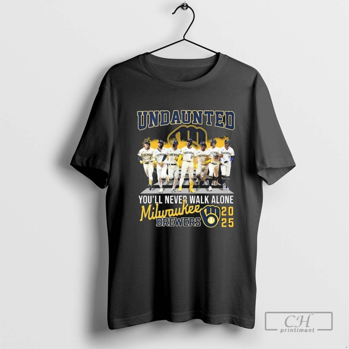 Milwaukee Brewers Undaunted 2025 Nl Central Division Champions Long