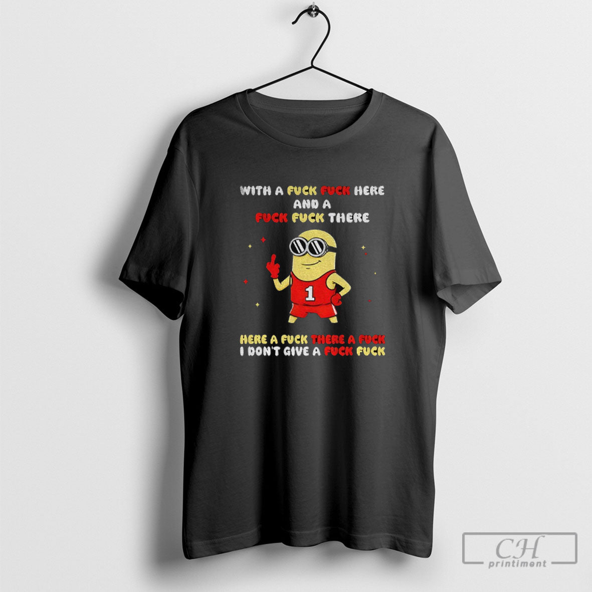 Minion Fuck Fuck Here And Fuck Fuck There Here Fuck There Sweatshirt
