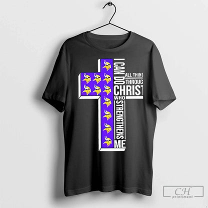 Minnesota Vikings I Can Do All Things Through Christ Who Strengthens
