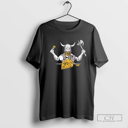 Minnesota Vikings Lets Eat Cheese Packers TShirt Retro Merch