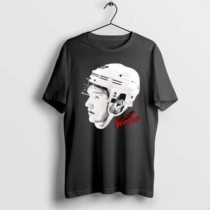 Minnesota Wild Kirill Kaprizov Big Head Signature T Shirts Long