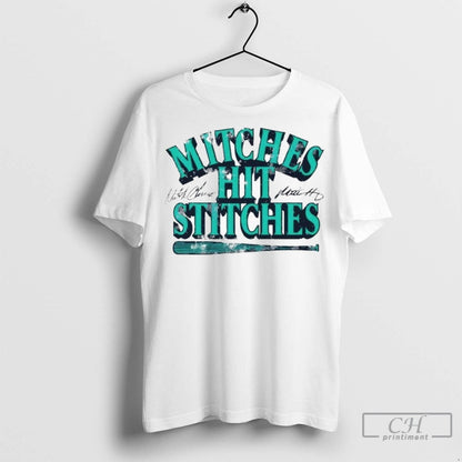 Mitch Haniger And Mitch Garver Mitches Hit Stitches Seattle Mariners