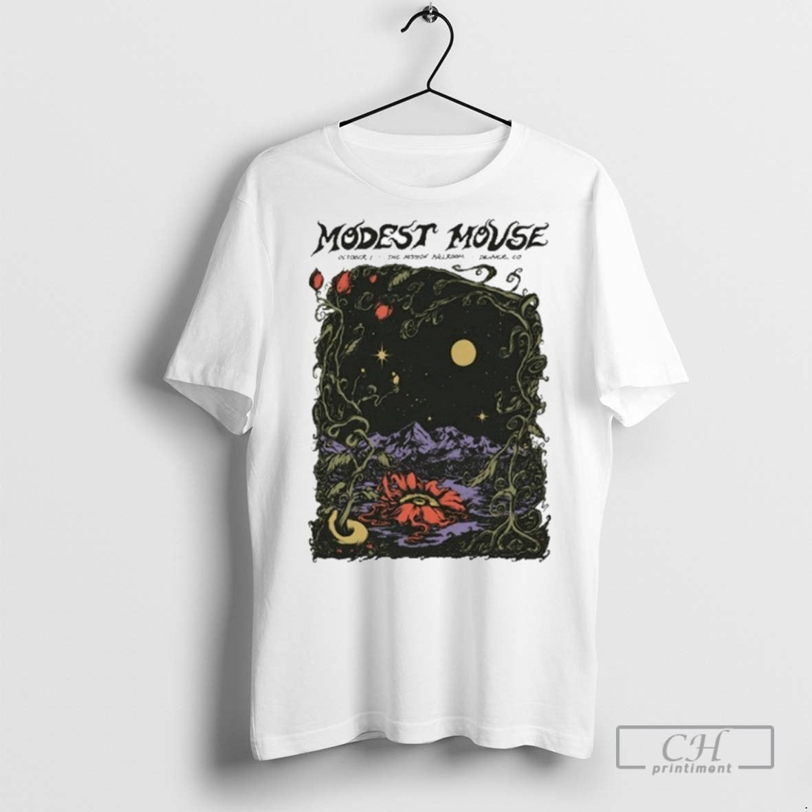Modest Mouse Mission Ballroom Oct 1 2025 T Shirts Tee Exclusive Style