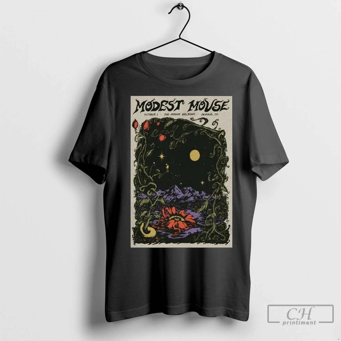Modest Mouse Denver Co October 1 2025 Long Sleve T Shirts Shirt