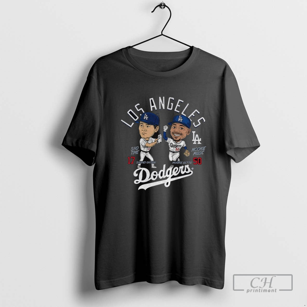 Mookie Betts And Shohei Ohtani Los Angeles Dodgers Mlb Baseball