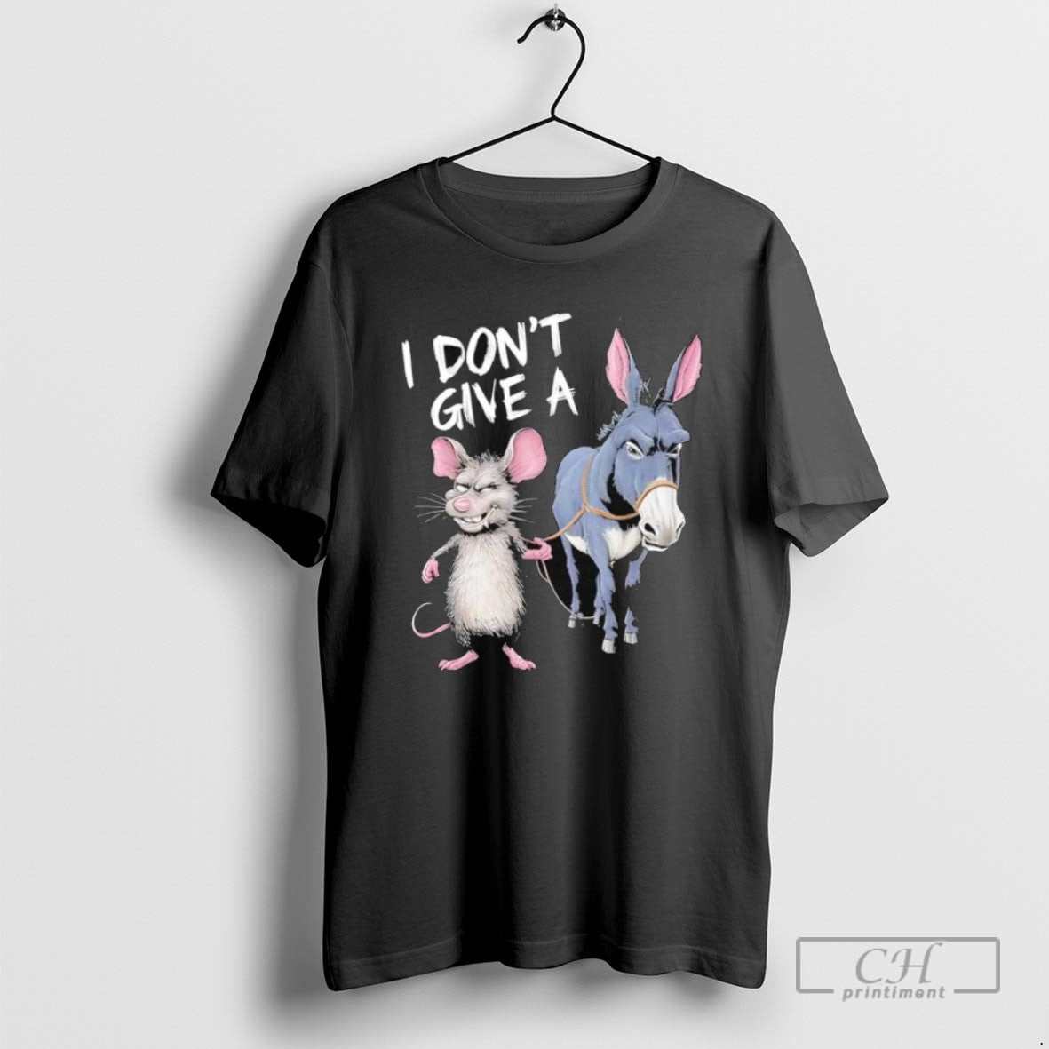 Mouse And Donkey I Dont Give Donkey T Shirts Tank Top Authentic