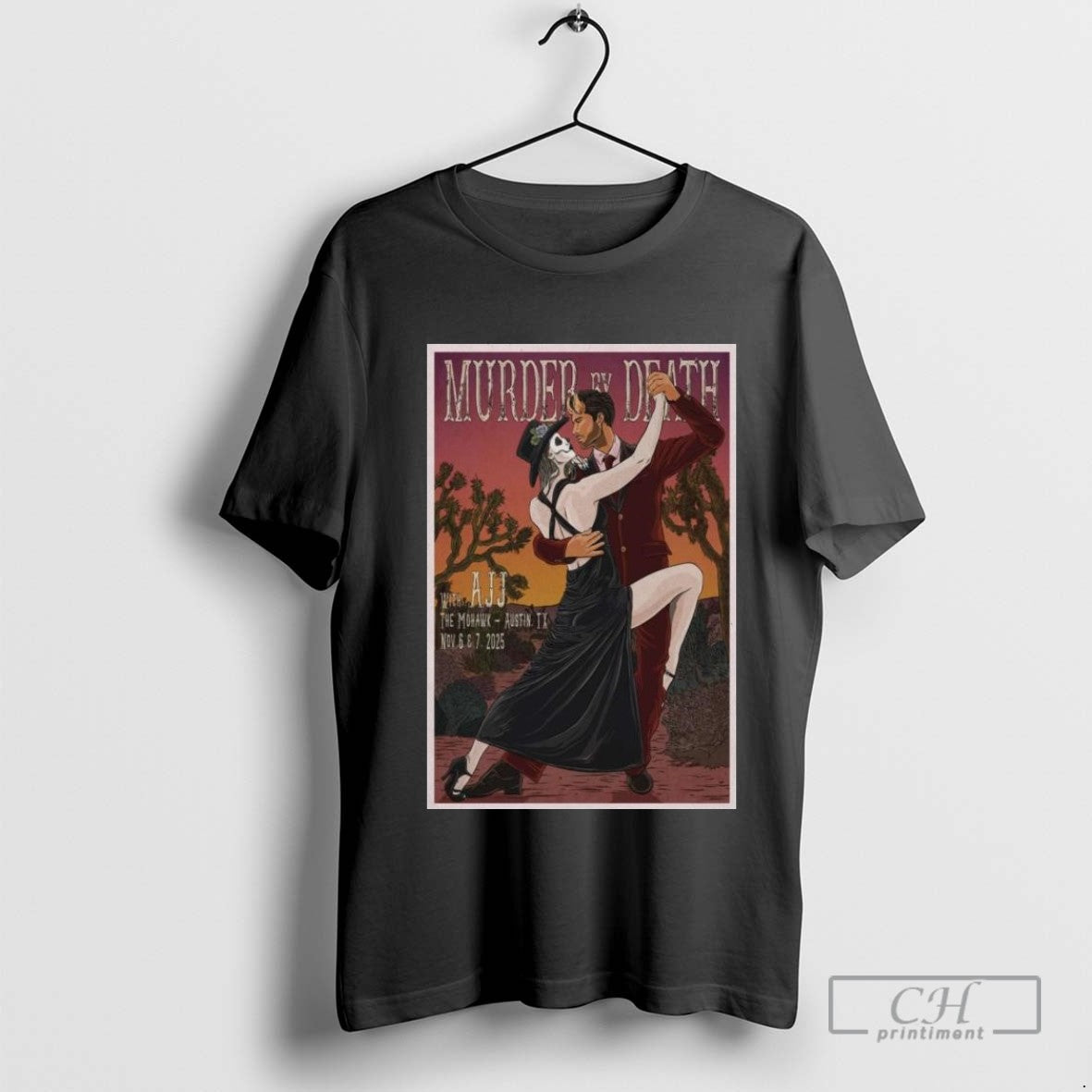Murder Death Nov 6 7 2025 Austin Tx Long Sleeve Modern Fashion
