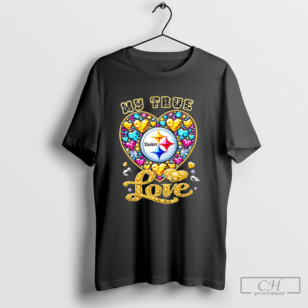 My True Love Pittsburgh Steelers Twinkle Hoodie Retro Collection