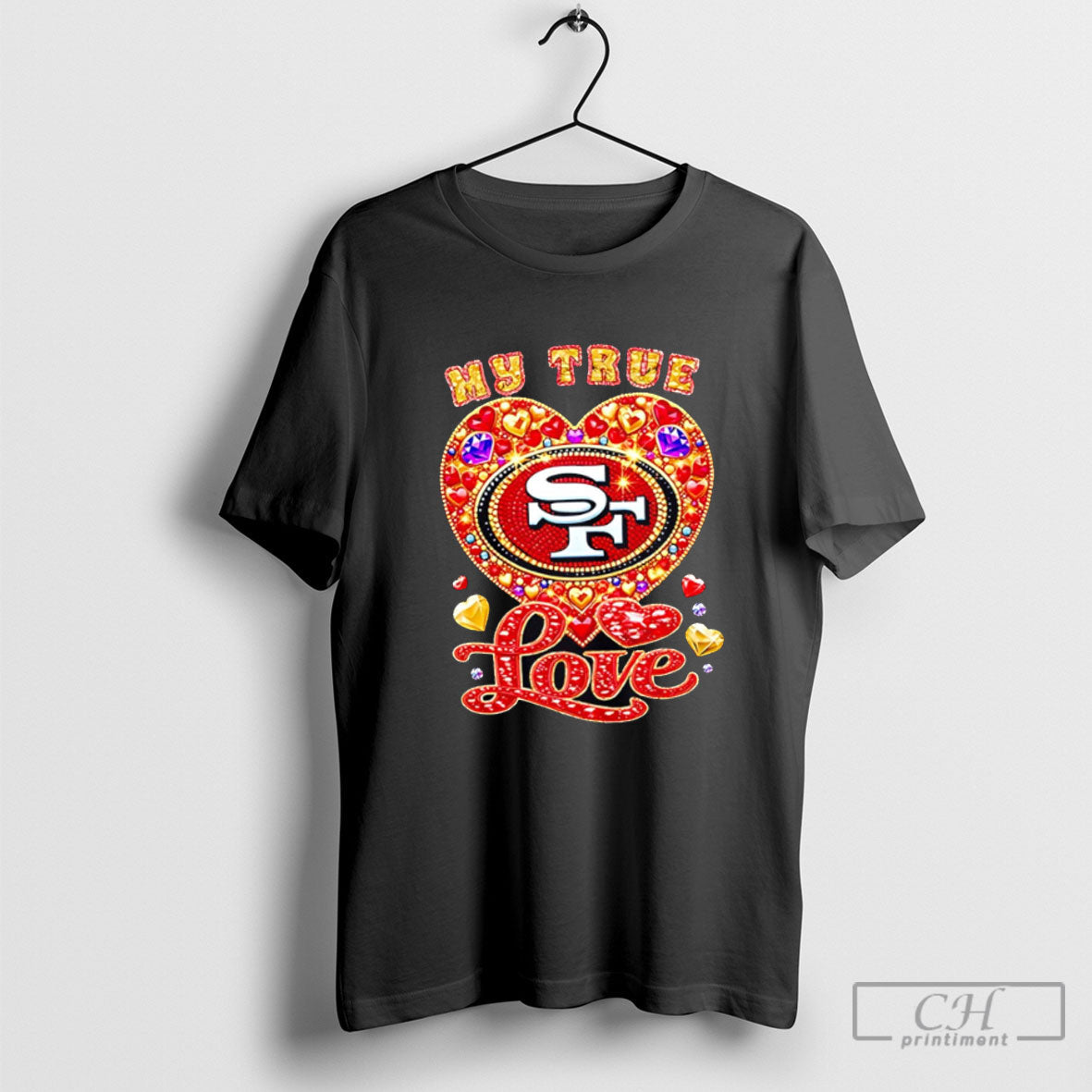 My True Love San Francisco 49Ers Twinkle Long Sleeve Vintage Style