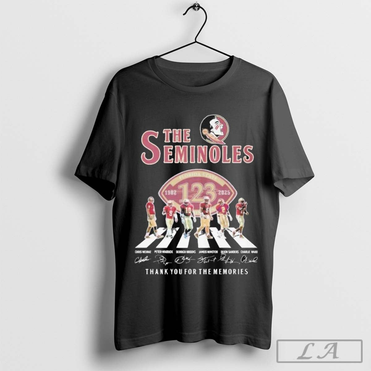 Ncaa Florida State Seminoles 123Rd Thank You Memories TShirt Premium