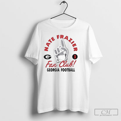 Nate Frazier 1 Club Georgia Bulldogs Shirt Premium Fashion