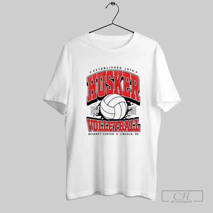 Nebraska Husker Volleyball Devaney Center Lincoln Ne Hoodie Modern