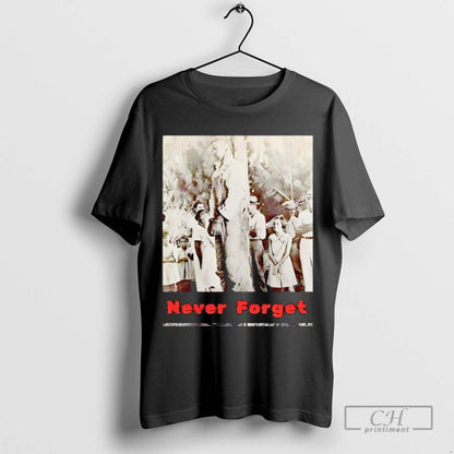 Never Forget Photo Tank Top Premium Art