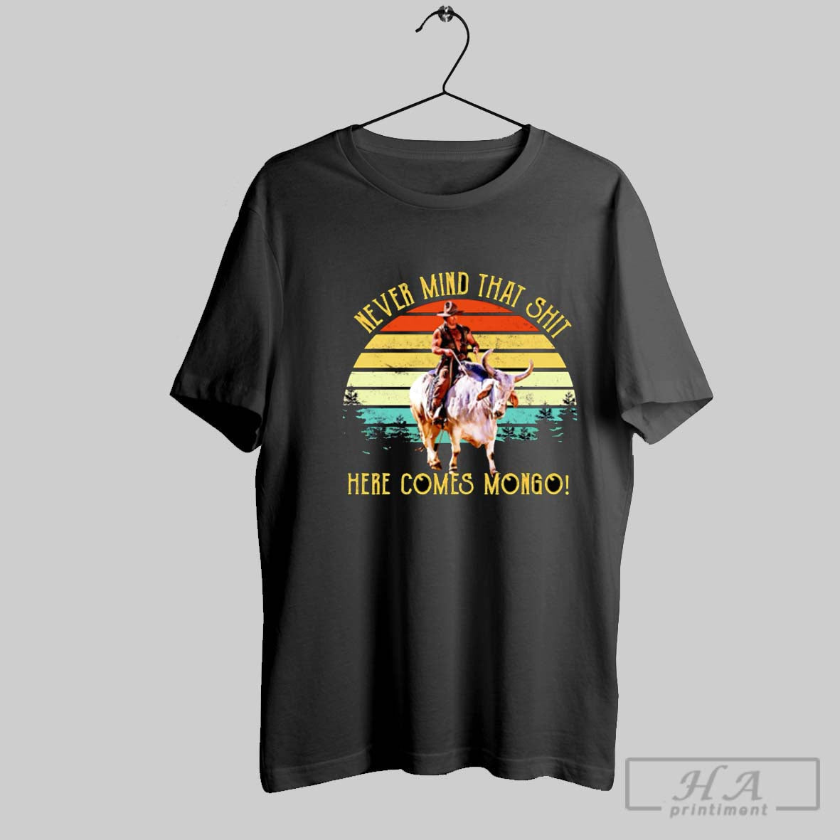 Never Mind That Shit Here Comes Mongo Long Sleeve Designer Collection