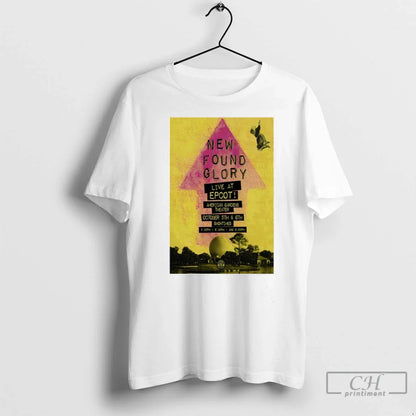 New Found Glory Oct 5 6 2025 Epcot American T Shirts Long Sleeve