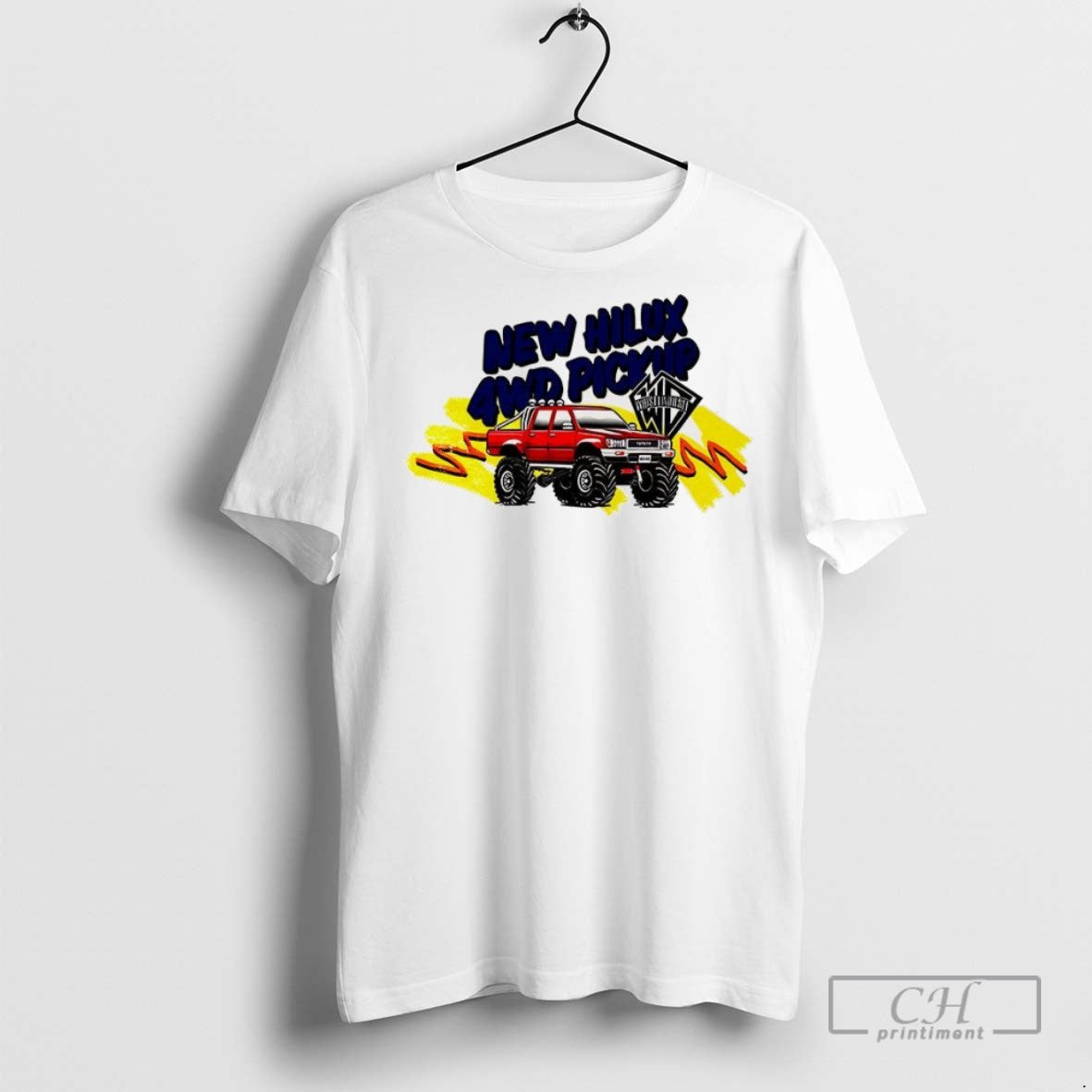 New Hilux 4Wd Pickup T Shirts Tee Stylish Style