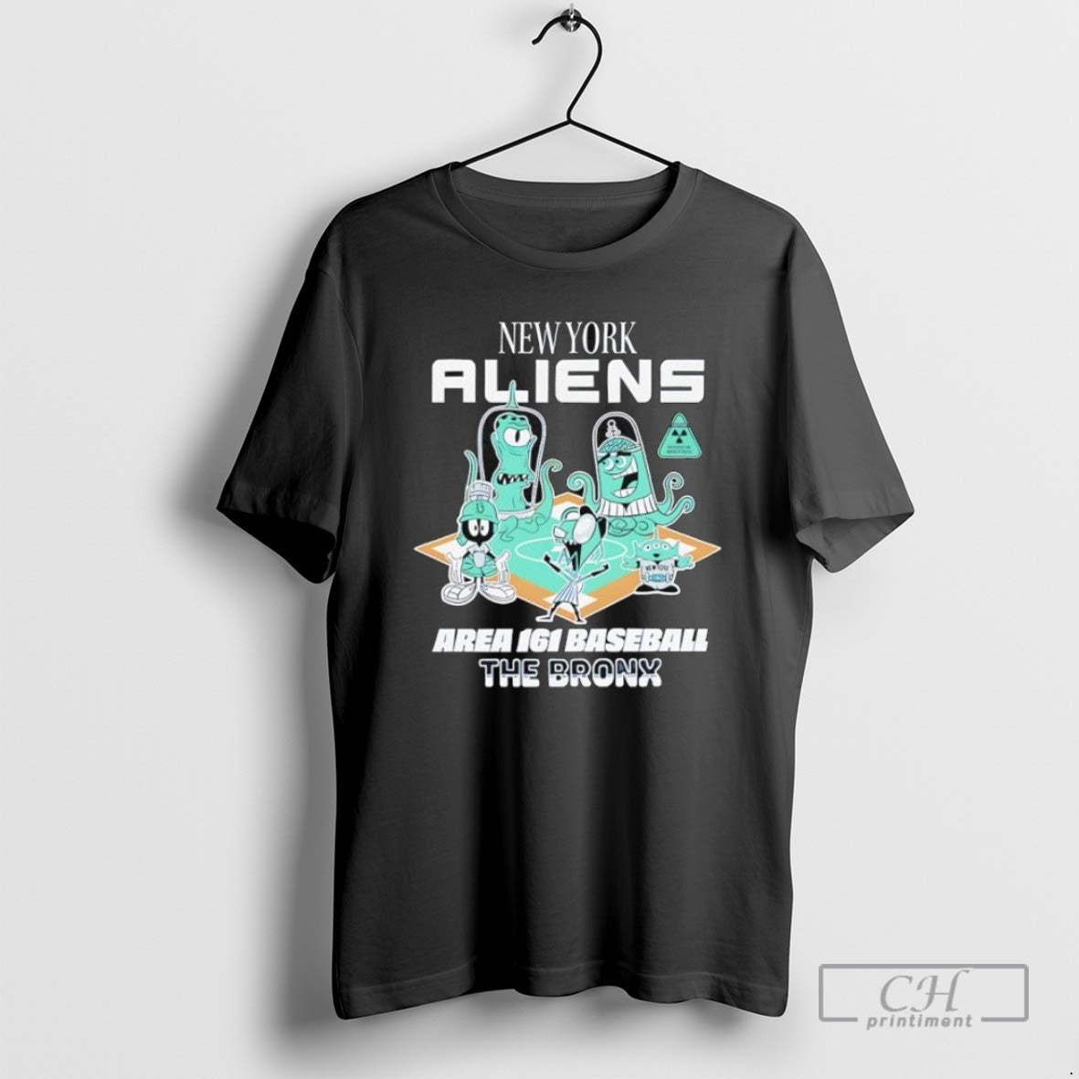 New York Aliens Area 161 Baseball Bronx T Shirts Tank Top Modern