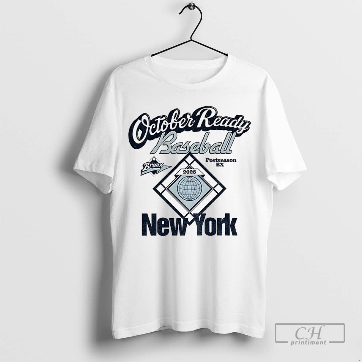 New York Yankees Mlb Baseball October Ready Baseball Bronx Postseason