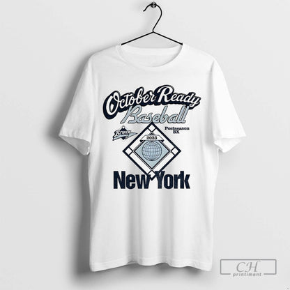 New York Yankees Mlb Baseball October Ready Baseball Bronx Postseason