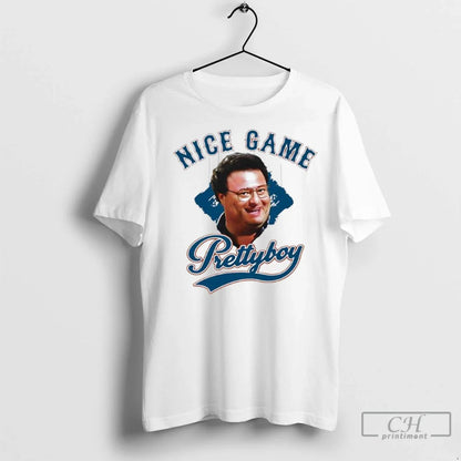 Newman Nice Game Prettyboy Face Ladies TShirt Elegant Look