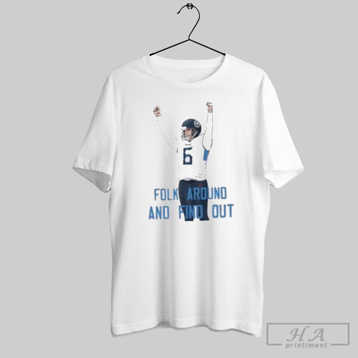 Nick Folk Around And Find Out Tennessee Titans Football Tank Top