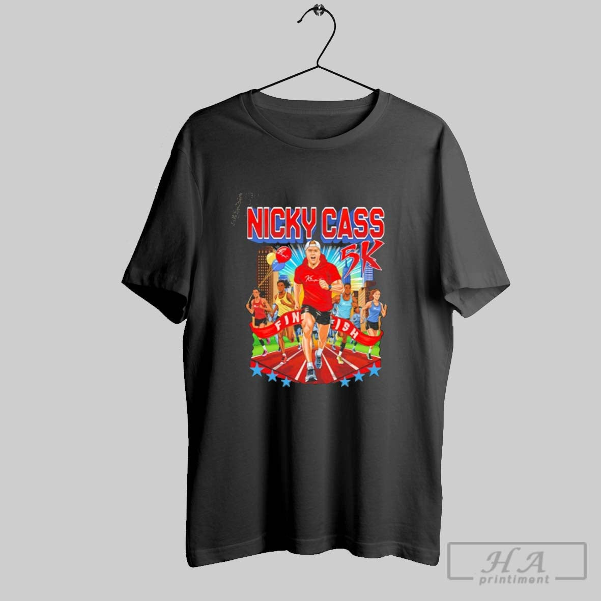Nicky Cass 5K Challenge Running Finish Long Sleeve Premium Style