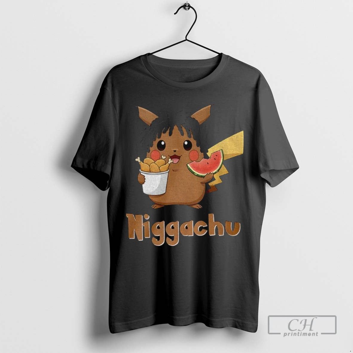 Niggachu Pikachu X Pokemon Long Sleeve Modern Fashion