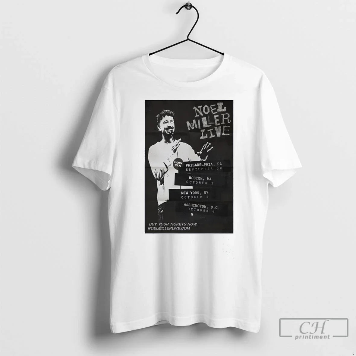 Noel Miller Live Tour 2025 T Shirts TShirt Authentic Fashion