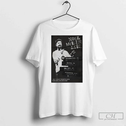 Noel Miller Live Tour 2025 T Shirts TShirt Authentic Fashion