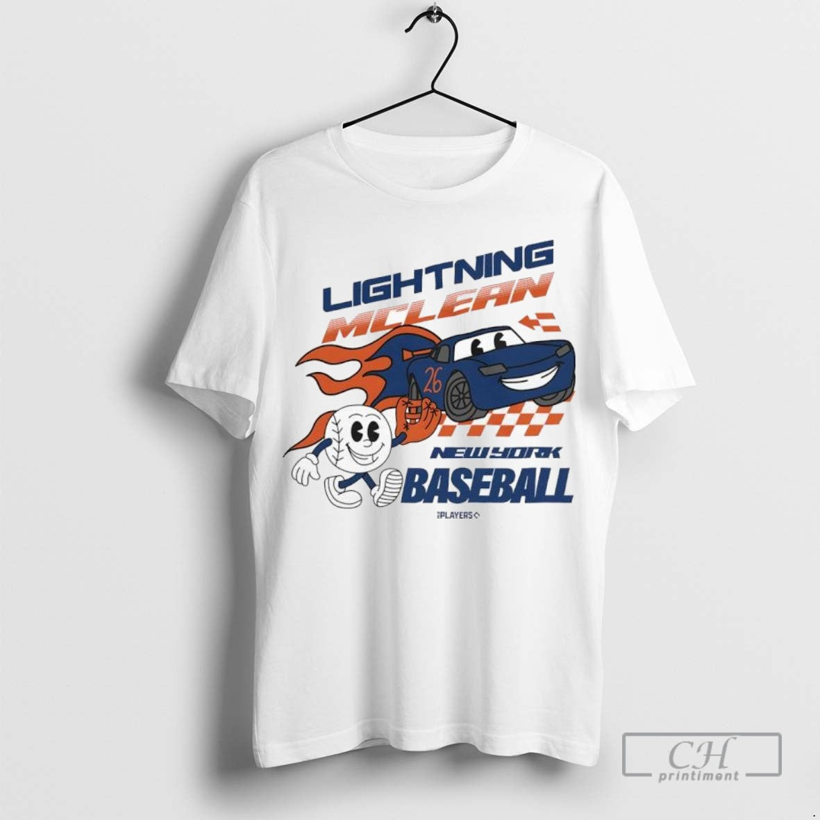 Nolan Mclean New York Baseball Lightning Mclean Ladies Shirt Unique