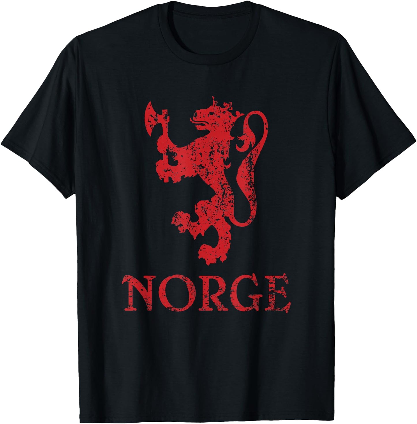 Norge Norway Lion Symbol Norwegian Pride T-Shirt