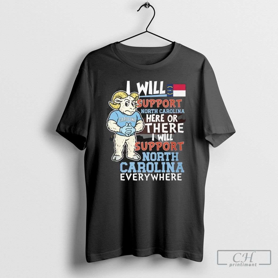 North Carolina Tar Heels I Will Support North Carolina Mystic Here Or