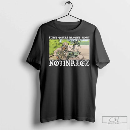 Notingregz Fixing Comms Banging Moms T Shirts TShirt Retro Gift