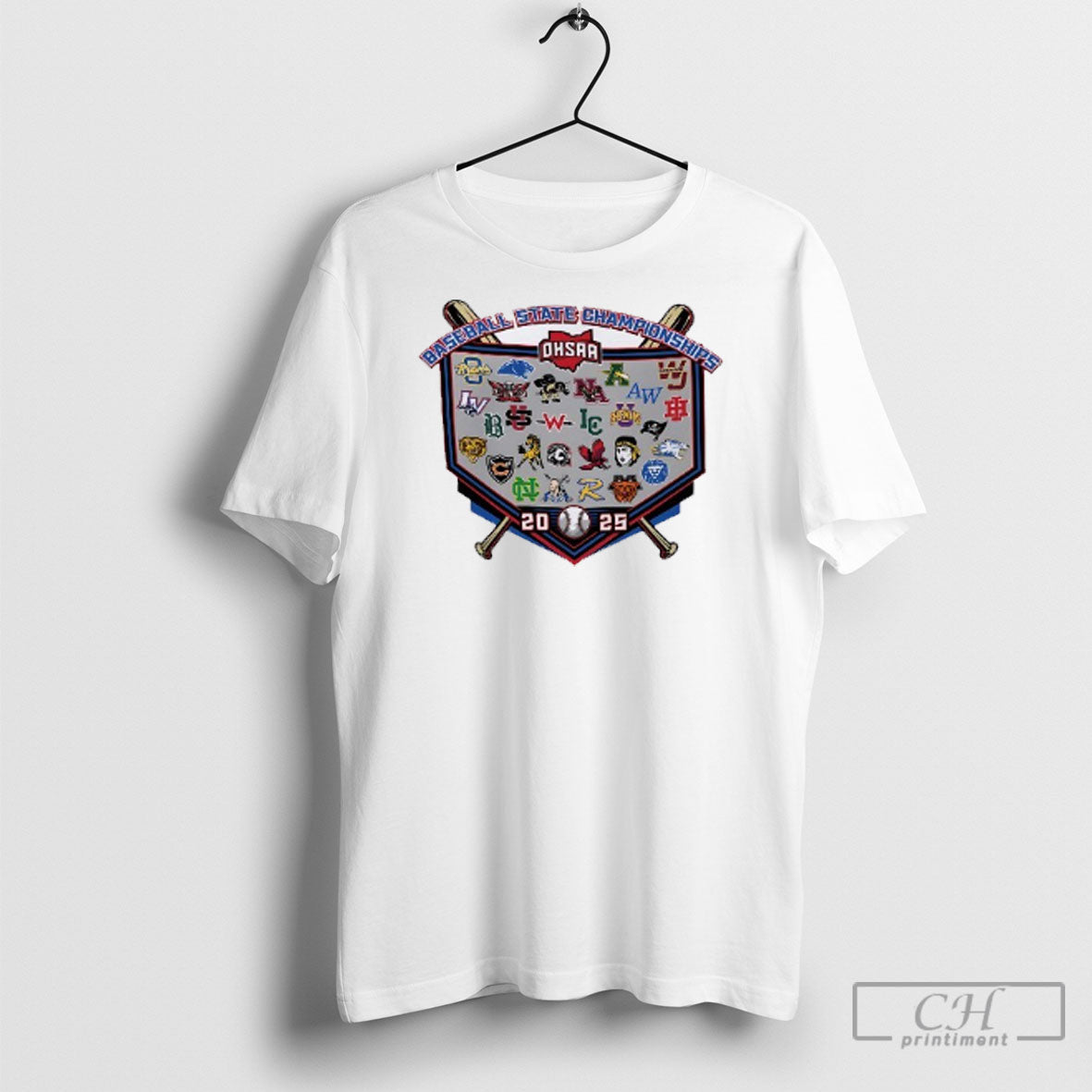 Ohsaa Baseball State Championships 2025 Logo Tank Top Modern Art