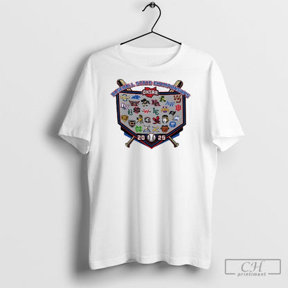 Ohsaa Baseball State Championships 2025 Logo Tank Top Modern Art