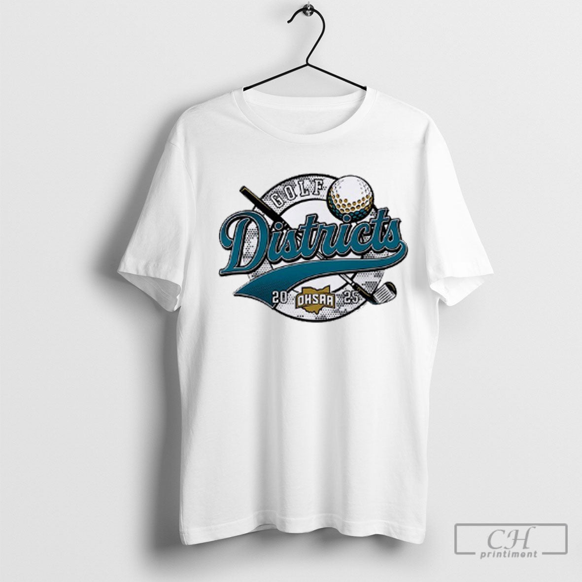 Ohsaa Golf Districts 2025 Long Sleeve Unique Art