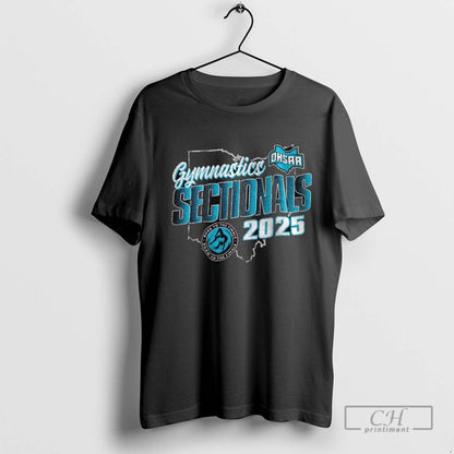 Ohsaa Gymnastics Sectionals Road To Finals 2025 TShirt Designer Outfit