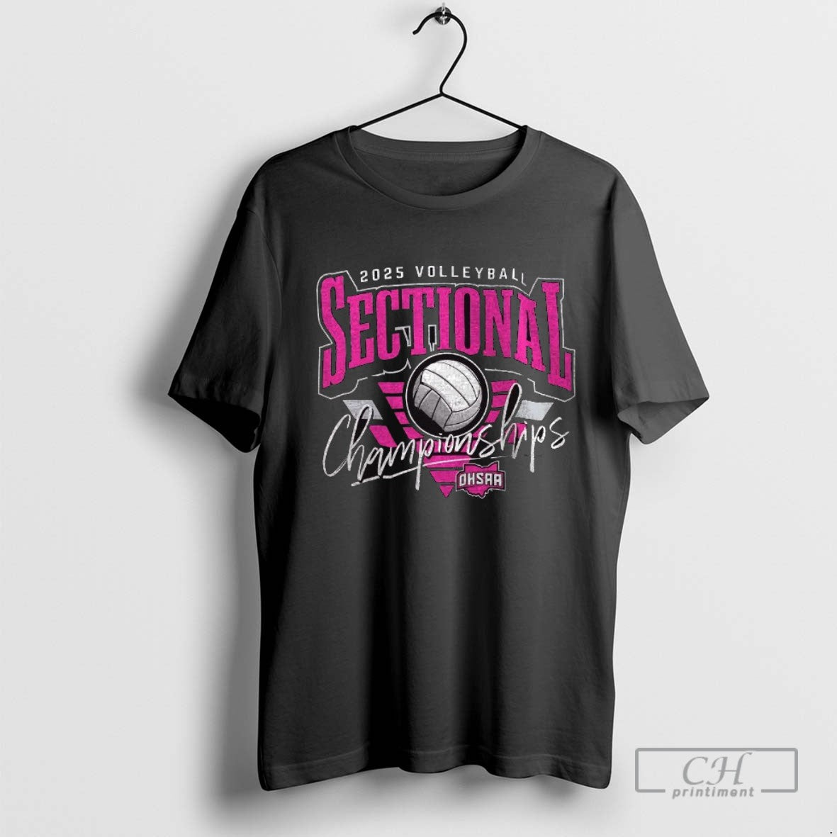 Ohsaa Volleyball Sectionals Championships 2025 Tee Classic Merch