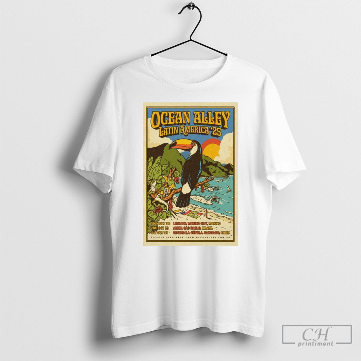 Ocean Alley Latin America 2025 Tank Top Authentic Art