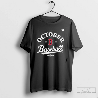 October Baseball 2025 Boston Red Sox Mlb Postseason Locker Room