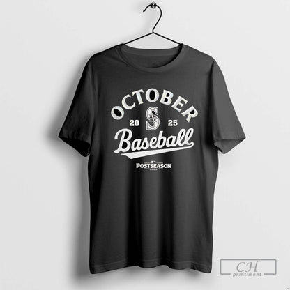 October Baseball Seattle Mariners 2025 Postseason Hoodie Exclusive