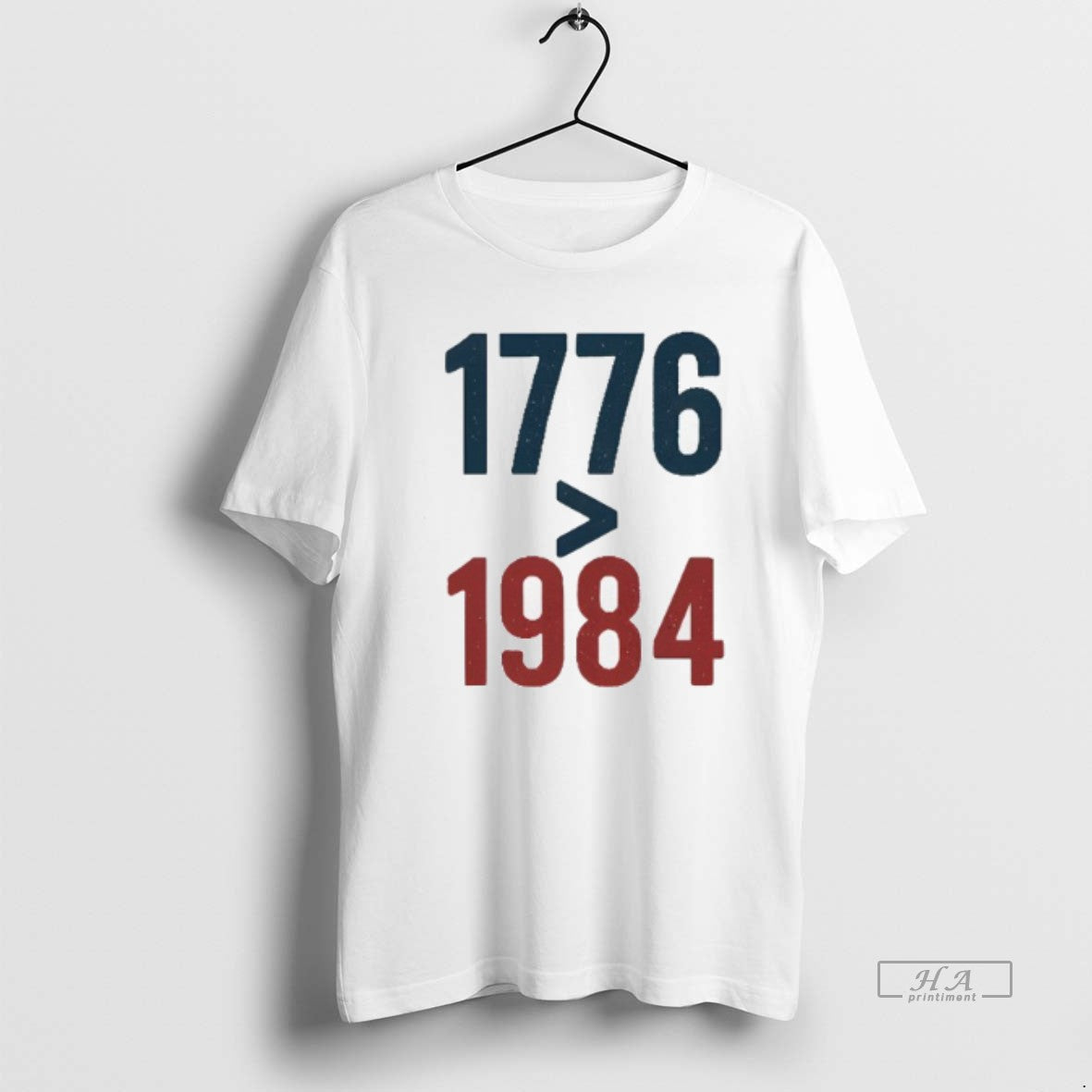1776 Greater Than Sign 1984 Tank Top Vintage Outfit