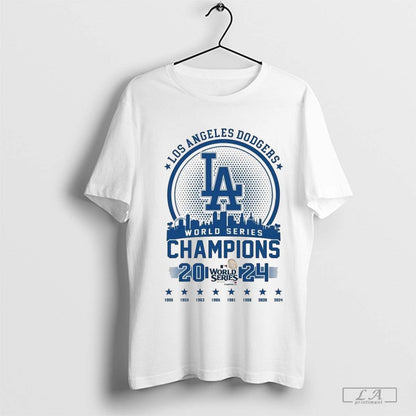 2024 World Series Champions Honoring Los Angeles Dodgers Mlb Victory