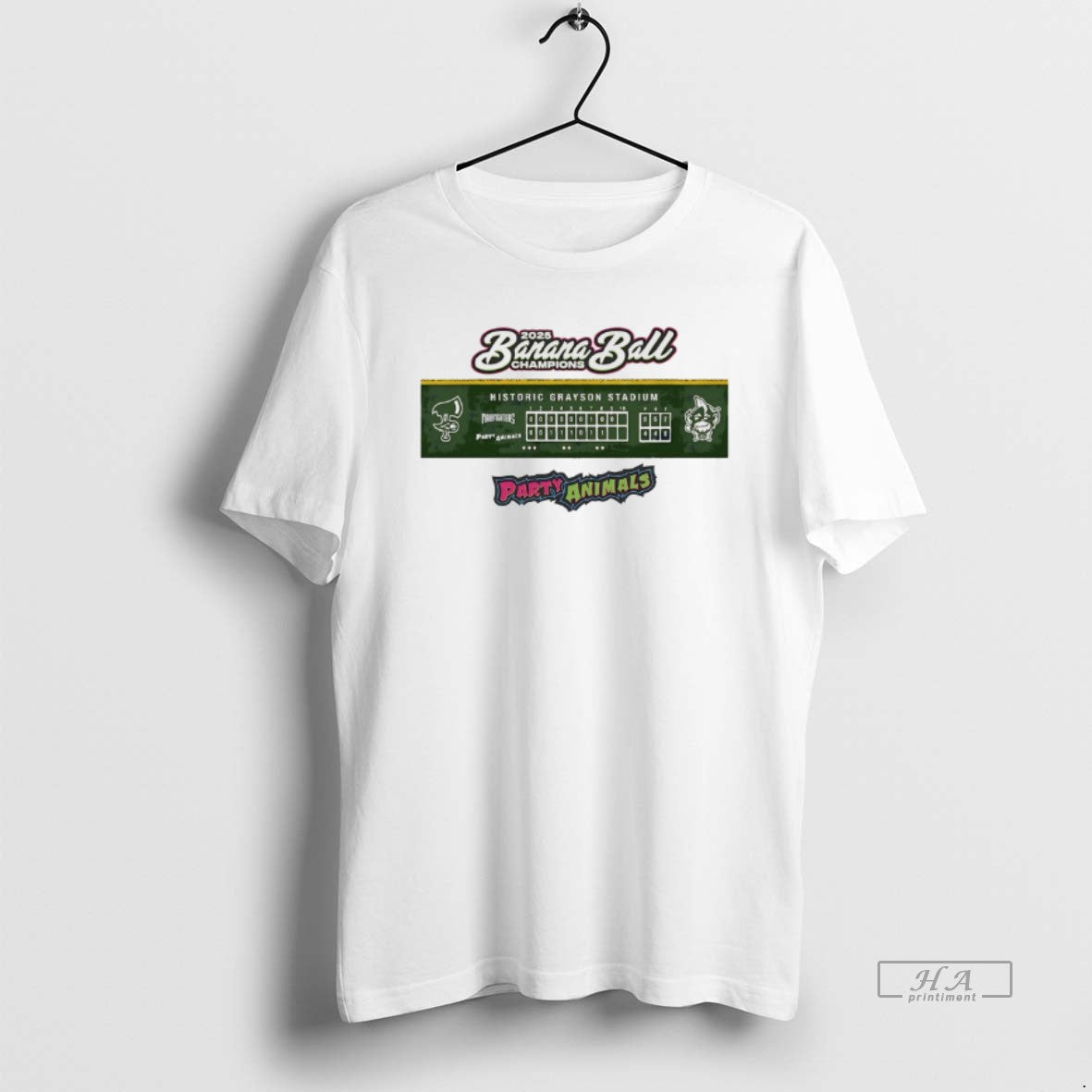 2025 Banana Ball Champions Party Animals Tee Unique Style